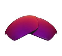 Mryok Lentes de repuesto para Oakley Flak Jacket - Opciones, Polarizado contra la corrosión del agua de mar - Sol de medianoche, Taille unique