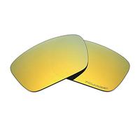 Mryok Lentes de repuesto para Oakley Fuel Cell OO9096-60 mm - Opciones, Polarizado contra la corrosión del agua de mar, oro de 24 quilates, Talla única