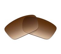 Mryok Lentes de repuesto para Oakley Fuel Cell OO9096-60 mm - Opciones, Polarizado: tinte degradado marrón, Talla única