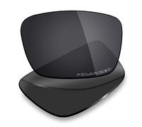 Mryok Lentes de repuesto para Oakley Fuel Cell OO9096-60mm - Opciones, Anti-corrosión Del Agua De Mar Polarizada - Stealth Black, Talla única