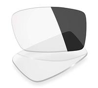 Mryok Lentes de repuesto para Oakley Gascan - Opciones, No polarizado - Eclipse gris fotocromático, Taille unique
