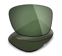 Mryok Lentes de repuesto para Oakley Jupiter Squared OO9135-56 mm - Opciones, Polarizados, gris y verde, Taille unique