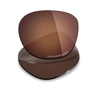 Mryok Lentes de repuesto para Oakley Latch OO9265 53 mm Gafas de Sol HD Polarizadas Protección UV Anti-Golpes y Ajuste Perfecto, Bronce, Talla Única