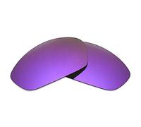 Mryok Lentes de Repuesto para Oakley Straight Jacket 2007 - Opciones, Polarizado - Plasma Purple, Taille unique