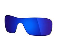 Mryok Lentes de repuesto para Oakley Turbine Rotor OO9307 - Opciones, Polarizadas: azul oscuro, Talla única