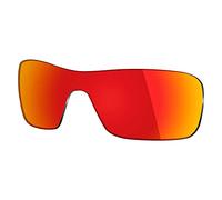 Mryok Lentes de repuesto para Oakley Turbine Rotor OO9307 - Opciones, Polarizadas: rojo fuego, Talla única