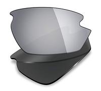 Mryok Lentes de repuesto para Rudy Project Rydon, opciones, polarizado - titanio plata, Talla única