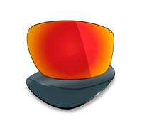Mryok Lentes de Repuesto para Wiley X Omega - Opciones, Polarizado - Rojo Fuego, Talla única