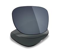 Mryok Lentes de repuesto polarizadas compatibles con gafas de sol Oakley Holbrook XL OO9417, polarizadas HD, protección UV, resistentes a los impactos y ajuste perfecto, color negro cromado