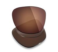 Mryok Lentes de repuesto polarizadas compatibles con Ray-Ban Meta Wayfarer RW4008 53 mm, color marrón bronce