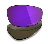 Mryok + Lentes de repuesto polarizadas para Oakley Split Jacket OO9099-61 mm, color morado plasma, Polarizado contra la corrosión del agua de mar, morado plasma, Talla única