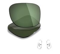 Mryok Lentes de repuesto polarizadas y piezas de nariz para Ray-Ban RB3522 de 61 mm - Opciones, Polarizado - Gris Verde, Talla única