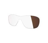 Mryok Lentes de repuesto UV400 compatibles con Oakley De La Salle OO9493 de 30 mm, fotocromáticas marrones, anti luz azul