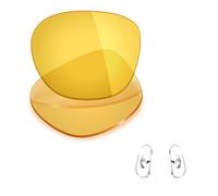 Mryok Lentes de repuesto y piezas de nariz para Ray-Ban RB3588 55mm - Opciones, No polarizado - Amarillo HD, Talla única