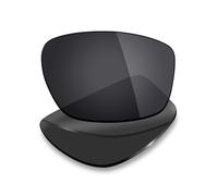 Mryok Lentes polarizadas de repuesto para Arnette Cheat Sheet AN4166, color negro sigiloso