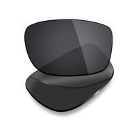 Mryok Lentes polarizadas de repuesto para Maui Jim World Cup MJ266-64 mm, color negro sigiloso