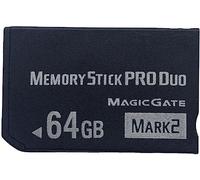 MS 64GB Memory Stick Pro Duo MARK2 para PSP 1000 2000 3000 Accesorios/Tarjeta de memoria de cámara..