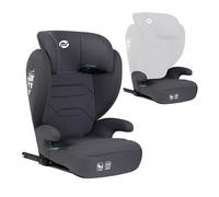 MS BabyWorld - BETA y ALPHA - Silla de coche Isofix Grupo 2/3 y alzador convertible | I-Size R129 | Universal | 15-36 kg | 100-150 cm | Cinturón de seguridad | Para bebés y niños (Alpha/Gris Oscuro)