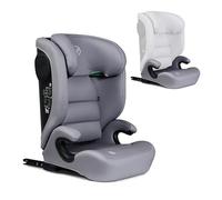 MS BabyWorld - BETA y ALPHA - Silla de coche Isofix Grupo 2/3 y alzador convertible | I-Size R129 | Universal | 15-36 kg | 100-150 cm | Cinturón de seguridad | Para bebés y niños (Beta/Gris)