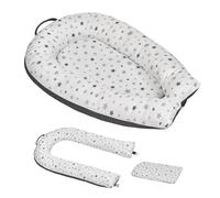 ms BabyWorld - Cojín Maternal-Moisés Dormi - Cojín 2 en 1 para Lactancia y Cuna de Viaje | Almohada Embarazada | Desenfundable y Lavable a Máquina