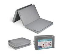 Ms BabyWorld Colchón para Cuna 120x60x6 cm | Acolchado, Transpirable, Antialérgico y Ergonómico | Color Gris | Ideal para Bebés y Recién Nacidos