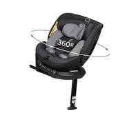 MS BabyWorld - DENVER - Silla de coche I-Size Grupo 0/1/2/3 | 40-150 cm | Isofix y Top Tether | Nacimiento a 12 años (0-36 kg) | A contramarcha hasta 18 kg | Giratoria 360º Universal