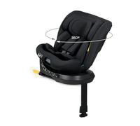 MS BabyWorld - DENVER y CAPRI - Silla de coche I-Size Grupo 0/1/2/3 | 40-150 cm | Isofix y Top Tether | Nacimiento a 12 años (0-36 kg) | Contramarcha 18 kg | Giratoria 360º Universal (Capri Negro)