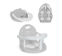 MS BabyWorld - Elfi - Asiento de Baño para Bebé | Plegable y Ergonómico | Antideslizante y Seguro | Barra para Fácil Colocación | Ventosas de Fijación