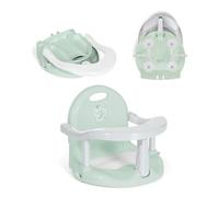 MS BabyWorld - Elfi - Asiento de Baño para Bebé | Plegable y Ergonómico | Antideslizante y Seguro | Barra para Fácil Colocación | Ventosas de Fijación