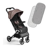 MS BabyWorld - Keo + Colchoneta - Silla de paseo ligera hasta 22 kg | Colchoneta reversible | Capota extensible | Plegado tipo libro | Ruedas grandes | Ultraligera y compacta