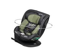 MS BabyWorld - MILOS - Silla de coche I-Size Grupo 0/1/2/3 | 40-150 cm | Isofix y Top Tether | Nacimiento a 12 años (0-36 kg) | A contramarcha hasta 18 kg | Giratoria 360º Universal