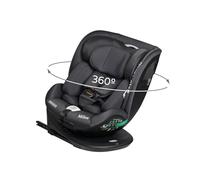 MS BabyWorld - MILOS - Silla de coche I-Size Grupo 0/1/2/3 | 40-150 cm | Isofix y Top Tether | Nacimiento a 12 años (0-36 kg) | A contramarcha hasta 18 kg | Giratoria 360º Universal