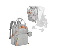 ms BabyWorld - Mochila Storage - Mochila pañalera grande | Multifuncional | Incluye portachupete | Unisex | Gran capacidad | Ideal para regalo | Para mamá y papá