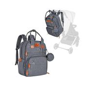 ms BabyWorld - Mochila Storage - Mochila pañalera grande | Multifuncional | Incluye portachupete | Unisex | Gran capacidad | Ideal para regalo | Para mamá y papá