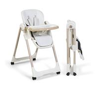 Ms BabyWorld - Trona Para Bebe Evolutiva Tasty | 7 Posiciones De Altura y 3 De Reclinación | Bandeja Extraíble y Reposapiés Regulable | Portatil, Plegable, Hasta 3 años