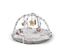 MS BabyWorld Zoola - Gimnasio para bebés Multifuncional con Juguetes | Manta de juegos plegable | Acolchada para Gateo 0-3-6-12 meses | Es timula el Desarrollo Motor y Sensorial del Bebé