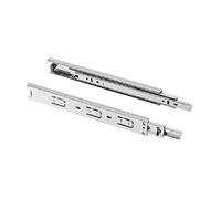 MS Beschläge Guías de cajón (1 par, 35 mm de altura, telescópicas, 400 mm)