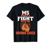 MS eligió una Lucha contra la Esclerosis múltiple Mes de concientización Naranja Camiseta