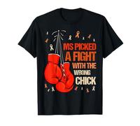 MS eligió una Pelea con la Chica equivocada luchando Boxeo Camiseta
