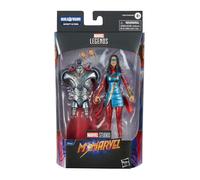 Marvel - Legends Series - Universo Cinematográfico de Marvel en Disney Plus - Figura Coleccionable de Ms. Marvel de 15 cm - 3 Accesorios y 1 Pieza de Figura para Construir
