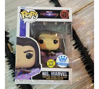 Ms. Marvel Pop Figura De Vinilo #1251 Funko Glow Dark Exclusivo
