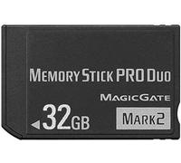 MS - Memoria Stick Pro Duo de 32 GB (MARK2) para tarjeta de memoria de cámara PSP