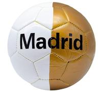 ms móvil shop Balón Atlético de Madrid 1903 Escudo Oficial ATM Talla 5 Color Rojiblanco Fútbol + Mochila Negra para Llevar a la Playa, Piscina, Campo.