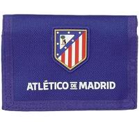 ms móvil shop Billetera Atlético de Madrid Temporada 25/26 | Monedero y Tarjetero Integrados | Escudo en Relieve 3D | Compacta, Ligera, Uso Juvenil y Adulto