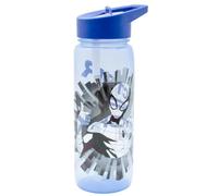 ms móvil shop Botella Reutilizable Spiderman 600 ml | Diseño Oficial “Protector of New York” con Boquilla Abatible | Libre de BPA | Cierre Hermético | Ideal para Niños y Uso Diario en la Escuela