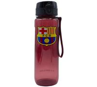 ms móvil shop Botella Tritan Barcelona FC 600 ml | Botellín Oficial Libre de BPA | Con Escudo del Club | Resistente y Reutilizable | Ideal para Deporte, Escuela o Regalo para Fans (Rojo)
