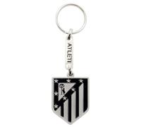 ms móvil shop Llavero Atlético de Madrid Metálico 40x30 mm Producto Oficial | Escudo del Club con Anilla Resistente | Accesorio para Llaves, Mochila o Regalo Aficionados | 30 g (Gris)