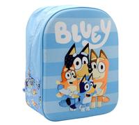 ms móvil shop Mochila Escolar Infantil Bluey Familia Unisex Niños, Imagen 3D Relieve Tamaño 32 x 28 x 10 cm | Ludo BBC Studios