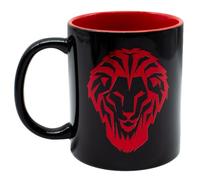 ms móvil shop Taza Cerámica Athletic Club Bilbao 330 ml - Diseño León - Producto Oficial en Caja Regalo - Apta Microondas y Lavavajillas - Ideal para Desayuno, Oficina o Regalo para Aficionados
