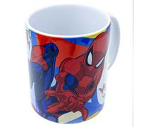 ms móvil shop Taza Cerámica SPIDERMAN Woo-Hoo Desayuno Capacidad 350ML MARVEL - Comics - Producto Oficial | CAJA REGALO